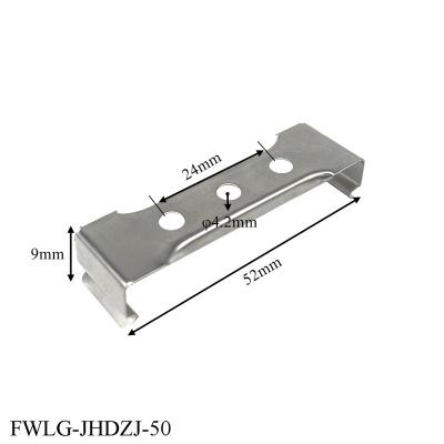 China Wholesale Manufacturer Lighting Nickel Plating LED Fluorescent Lamp Holder Clips for sale