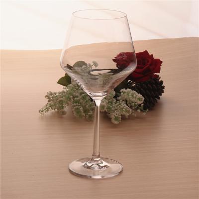 China New Crystal Diamond Design 600ml Glass Tumbler Classic/Postmodern Red Wine Heat Resistant Glass Cup for sale