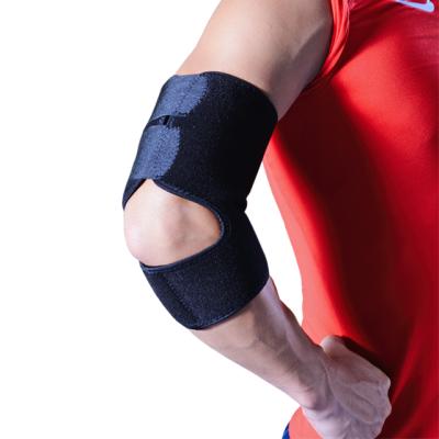 China Adjustable Elasticity Breathable Compression Protects Against Chronic Tension Adjustable Fitness Compression Support Sleeve Training Brace Elbow Support for sale