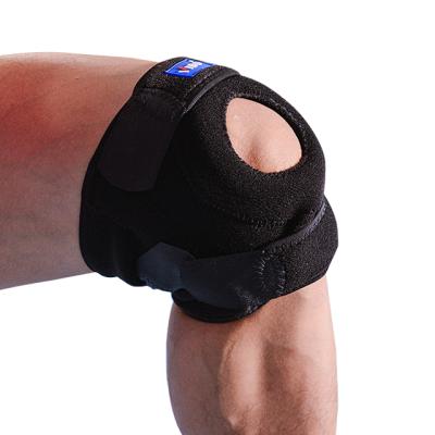 China Hyflex Breathable Elasticity Fitness Adjustable Gym Elasticity Protective Compression Wraps Neoprene Knee Brace for sale