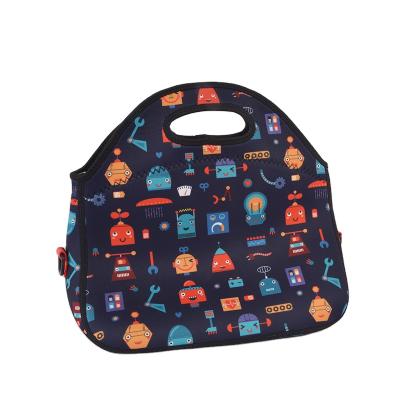 China Fasion Wholesale Kids School Outdoor Eco Friendly Waterproof Insulation Tote Neoprene Lunch Bag Picnic Box for sale