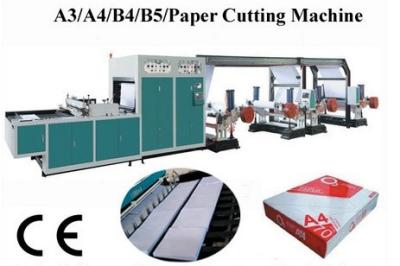 China Volledige automatisch A4 Document Knipsel Verpakkende Machine 18KW 380V 50HZ Te koop