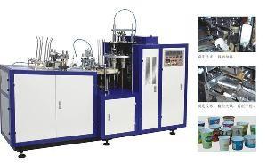 China Fully Automatic ice - cream Disposable Cup Making Machine 50-55pcs/min for sale