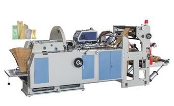 China High Speed Automatic Paper Bag Making Machine With PLC Controlled for sale