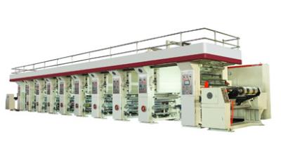 China High Speed 7Motors 8 Color Rotogravure Printing Machine with Computerized controlled for sale