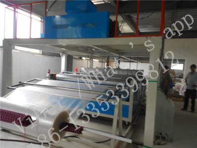 China PLC Controlled Compound Air Bubble Film Making Machine For Paper AL Foil for sale