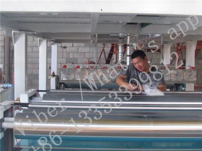 China T-matrijs Hoofd1500mm de Filmmachine 380v 50hz 100kg/h van de 3 LaagLuchtbel Te koop