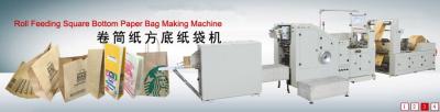 Chine Sac de papier automatique de papier stratifié faisant la machine avec le contrôle programmable de PLC à vendre