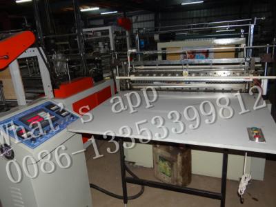 China High Speed Vest / T-shirt Bag Making Machine With Microcomputer Control for sale