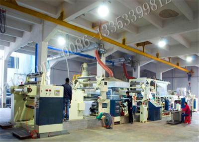 China Plastic LDPE / LDPP Lamination Coating Machine 150mm/min 240 kg/h for sale