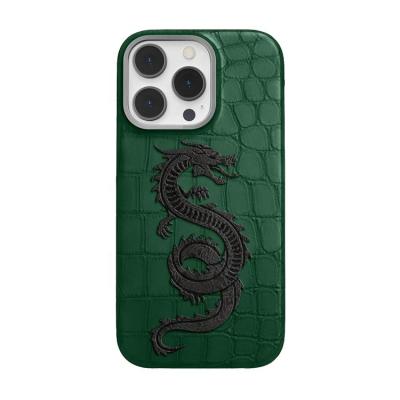 China Shockproof Popular Style Top Grade For iPhone 13 Case Crocodile Leather Skin for sale