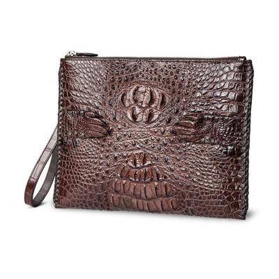 China New Arrival Mens Clutch Bag Crocodile Skin Good Quality Genuine Leather for sale