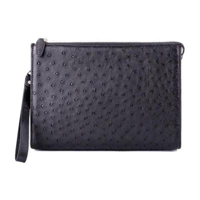 China Fashion Design Portable Luxury Quality Mens Python Skin Leather Clutch Bag for sale