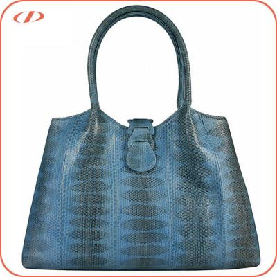 China TOB BAG Luxury Design Genuine Snakeskin Handbag for sale