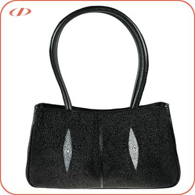 China TOTE BAG quality exotic genuine stingray leather handbag for sale