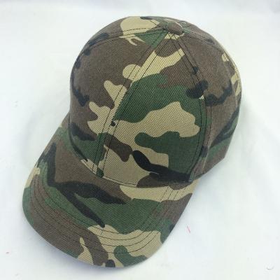 China Wholesale 100% acrylic camouflage baseball cap, custom embroidery logo camouflage baseball cap for sale