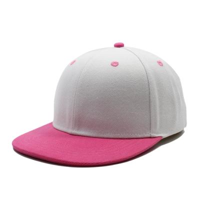 China JOINT Custom White Fitted Plasric Loop Hats Wholesale Snapback Caps for sale