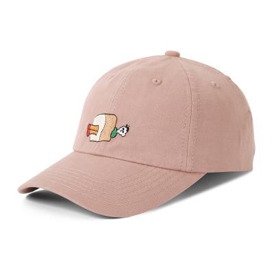 China COMMON Custom Fashion Unstructured Dad Caps Embroidery With Cardboard Logo Design 6 Panel Distressed Dad Hats for sale