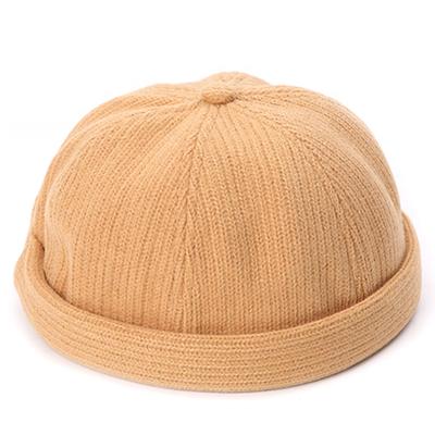 China COMMON custom 100%polyester no brim docker skullcap hat baseball cap for wholesale for sale