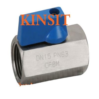 China General High Pressure Brass Mini Ball Valve for Water for sale