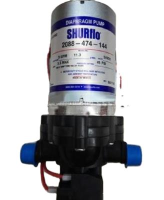 China Hotel SHURflo Pentair Pump Model 2088-474-144, 24 VDC, 45 PSI, 3 GPM for sale