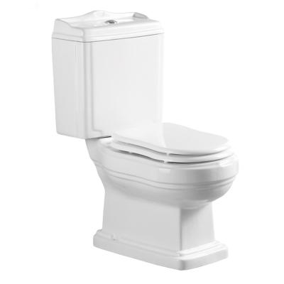 China Classic Double-flush Bathroom Two Piece Toilet With Special Price for sale