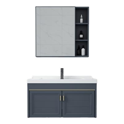 China Gray Aluminum Modern Nordic Cabinet for sale