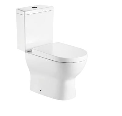 China TWO-PIECE TOILET Double-Flow Washdown for sale