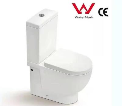 China Two-Piece Double-Flow Washdown Toilet (Rimless Flushing System) for sale