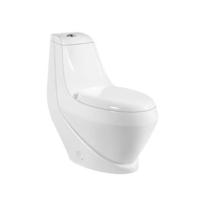 China One-Piece Double-Flow Spoon Shape Toilet with 180 P-trap and 250 Strap for sale