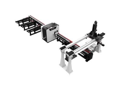 China Bandsäge-Linie hohe Leistungsfähigkeit CNC horizontale für Aluminiumstangen zu verkaufen