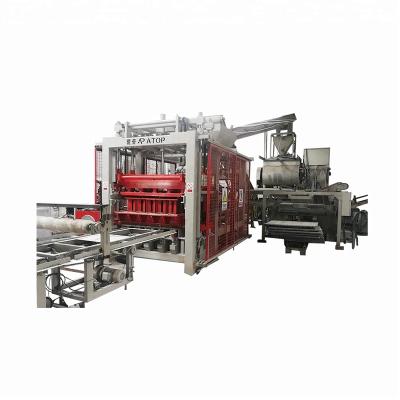 China German sand technology small concrete block machine/concrete brick machine for brick block QT10-15 for sale