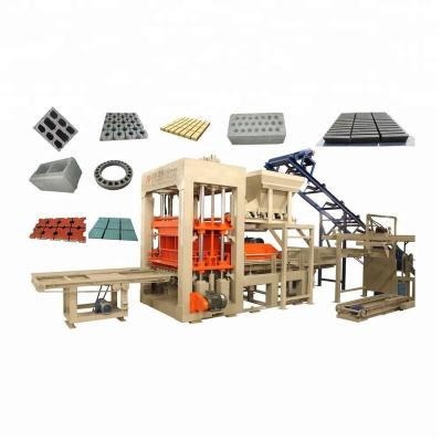 China Factory Good Quality Automatic Water Permeable Block Machine / Brick Machine QT4-15 In Bangladesh India for sale