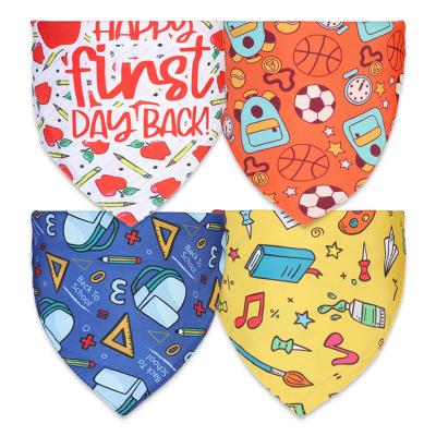 China Viable New Unique Design Pet Accessories Cat Stylish Scarf Dog Starting Season Fashionable Bandana for sale