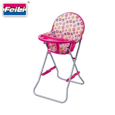 China Assembly according to the instruction Fei Li toys best-selling doll highchair toys for children doll accessories pretend play toys for sale