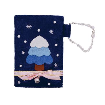 China Custom Card Case Handwork Credit Card Bus Protector DIY Toy Creative Card Bag Holders Cute Cartoon Eco-friendly Material for sale