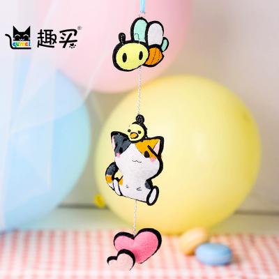 China Customized Material Dropshipping Eco-friendly Nonwoven Felt Pendant Ornaments Novelty Toys Children Kids for sale