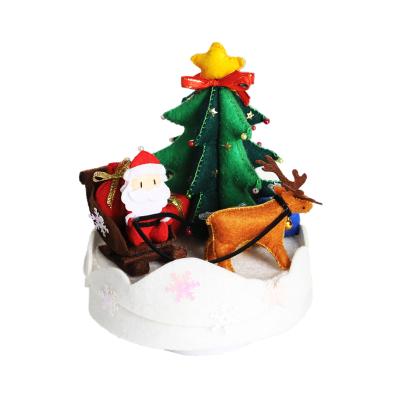 China Dropshipping Eco-friendly Material Kids Christmas Toy Gift Decoration Christmas Tree Handmade Educational Toys for sale