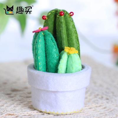 China Eco-friendly Material Customized Handmade Felt Flowers Artificial Plant Material Flowers China Wholesale for sale