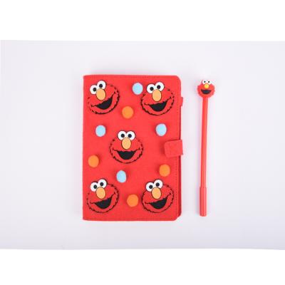 China 2022 High Quality Gift Notebook A6 Non Woven Handmade Planner Notebooks Personalized Notebooks for sale