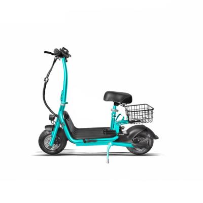 China 2022 unisex product southeast asia hot market folding electric scooter for adult 48v 400w electric scooter with seat for sale