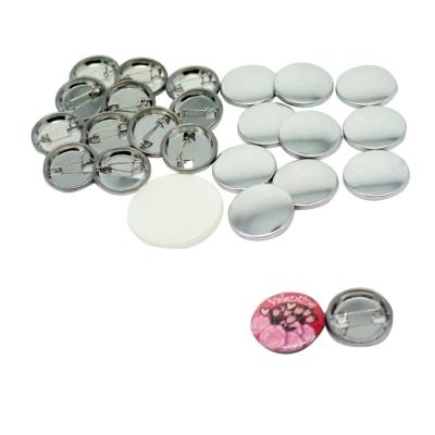 China China Hot Sale Product 25mm Series Tin High Quality New Products Heart Shaped Custom Button 1 Inch Pin Button Badge for sale