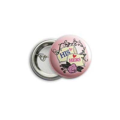 China Other 25mm Pin Button Badge Available Custom Design Product for sale