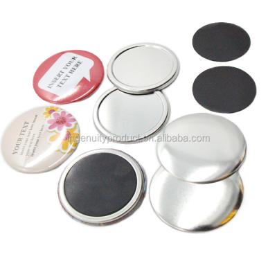 China Other Round 58mm Color Button Badge Magnet For Plating Canton Machine for sale