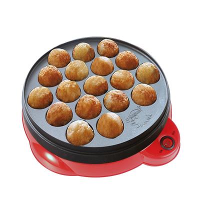 China 110V/220V Electric Chibi Maruko Non-Stick Cooking Machine Household Takoyaki Outdoor Baking Maker for sale