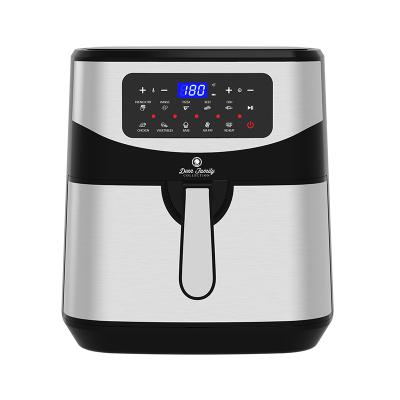 China Household Smart Air Fryer Programmable Base For Air Frying Digital Touch Screen for sale