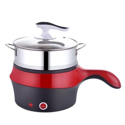 China Household DMWD Multi-Function Electric Mini Noodle Cooker Double Layer Hotpot Pan Egg Nonstick Soup Cooking Pot Rice Food Steamer Pan for sale