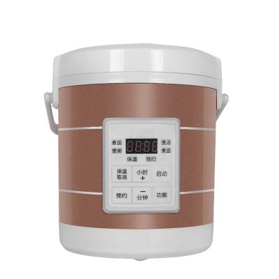 China Household 12V 24V Mini Rice Soup Cooker 1.6L Electric Car Trucks Porridge Cooking Machine Travel Portable Soup Pot Cooking Pot for sale