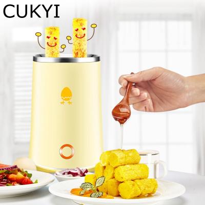 China CUKYI 140W Electric Automatic Double Household Egg Roll Maker Double Cooking Tool Egg Cup Omelet Master Sausage Machine Yolk for sale