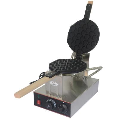 China XEOLEO Fresh Touch Egg Blast Maker Waffle Machine Stainless Steel Egg Waffle Maker 1400W 220V Hong Kong Outdoor Commercial Bubble Egg Cake Oven for sale